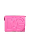 Dolce & Gabbana Pink Embossed Crossbody Bag Woman