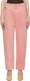 Dolce & Gabbana Pink Five Pockets Regular Waist Jeans In S9001 Variante Abbin
