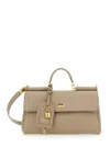 Dolce & Gabbana Pink Handbag With Padlock Detail And Adjustable And Removable Shoulder Strap