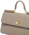 Dolce & Gabbana Pink Handbag With Padlock Detail And Adjustable And Removable Shoulder Strap