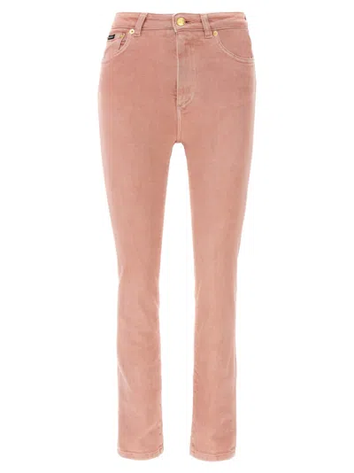 DOLCE & GABBANA PINK HIGH WAIST JEANS