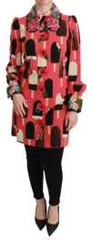 Dolce & Gabbana Pink Ice Cream Roses Sequined Women's Dress In Multi