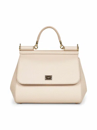 Dolce & Gabbana Pink Large Sicily Handbag