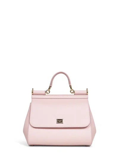 Dolce & Gabbana Pink Large Sicily Handbag