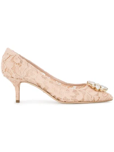 DOLCE & GABBANA PINK PINK BELLUCCI PUMPS