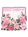 Dolce & Gabbana Logo-print Scarf In Pink