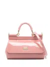 Dolce & Gabbana Pink Sicility Handbag In Pink
