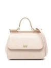 Dolce & Gabbana Women Sicily Large Leather Handbag In Pink