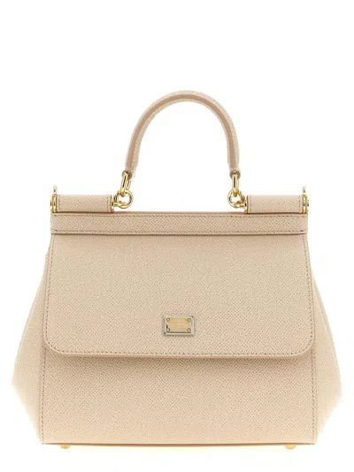 Dolce & Gabbana Pink Sicily Medium Satchel