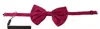 Dolce & Gabbana Pink Silk Adjustable Neck Bow Tie Men's Men In Pink