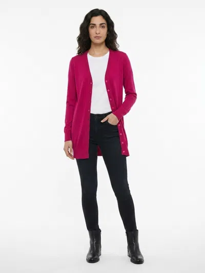 Dolce & Gabbana Silk Cardigan In Pink
