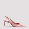 Dolce & Gabbana 70 Patent Leather Slingback Pumps In Pink