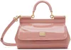 Dolce & Gabbana Pink Small Sicily Bag In 80405 Pink