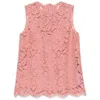 Dolce & Gabbana Floral Lace Overlay Dress With Scalloped Hem