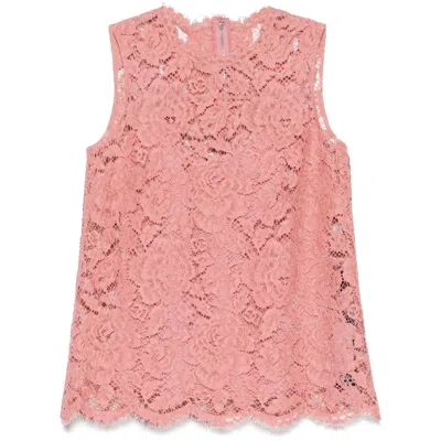 DOLCE & GABBANA PINK TOPS