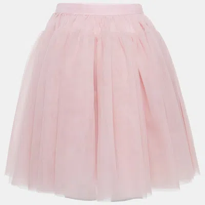 Pre-owned Dolce & Gabbana Pink Tulle Skirt (11-12 Yrs)
