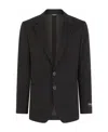 Dolce & Gabbana Pinstripe-pattern Single-breasted Blazer In Black