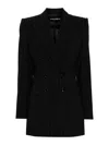 Dolce & Gabbana Black Double Breasted Blaze In Black