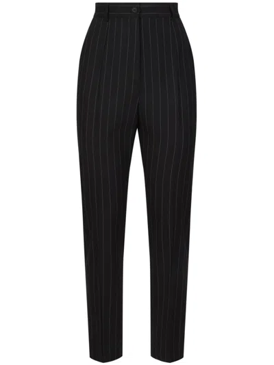 DOLCE & GABBANA PINSTRIPED TROUSERS