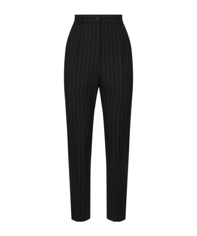 DOLCE & GABBANA PINSTRIPED TROUSERS