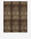 Dolce & Gabbana Wool And Silk Blanket In Multicolor