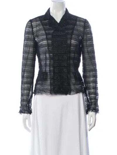 Pre-owned Dolce & Gabbana Plaid Print Blazer In Multi