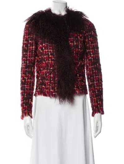 Pre-owned Dolce & Gabbana Plaid Print Jacket In Multi