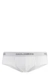 Dolce & Gabbana Plain Color Briefs In White