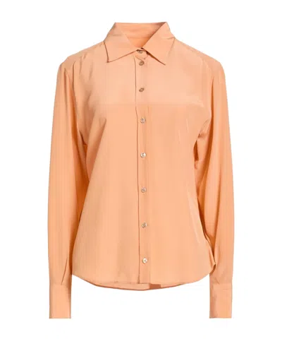 Dolce & Gabbana Plain Colour Silk Shirts In Pink