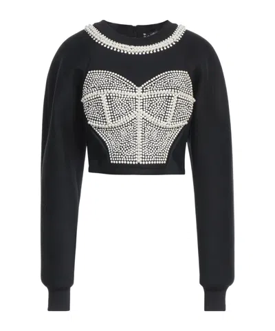 Dolce & Gabbana Plain Colour Sweatshirt In Black