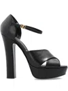 Dolce & Gabbana Platform Sandals In Black