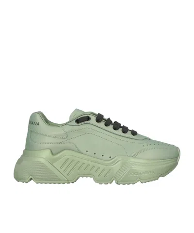Dolce & Gabbana Platform Sneakers In Green