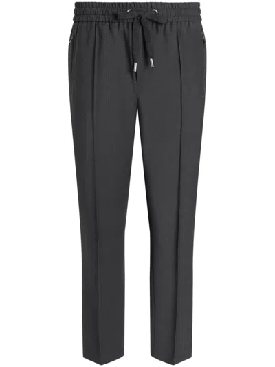 DOLCE & GABBANA PLEAT-DETAIL TROUSERS