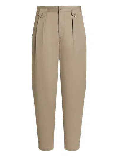 DOLCE & GABBANA PLEAT-DETAIL TROUSERS