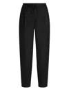 Dolce & Gabbana Pleated Drawstring Trousers In Black