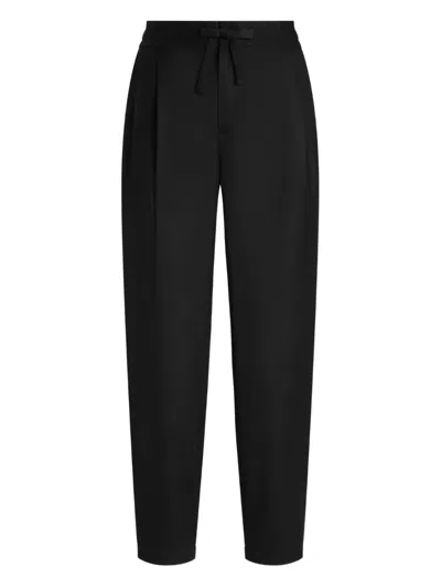 DOLCE & GABBANA PLEATED DRAWSTRING TROUSERS