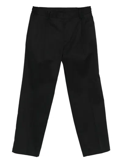Dolce & Gabbana Pleated-front Regular Trousers In Black