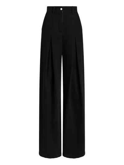 DOLCE & GABBANA PLEATED JEANS