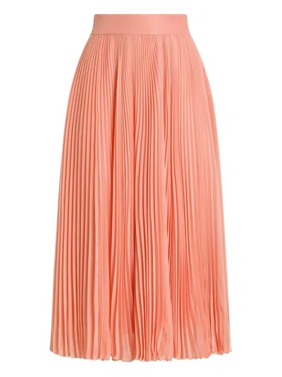 Dolce & Gabbana Midirock Mit Falten In Pink