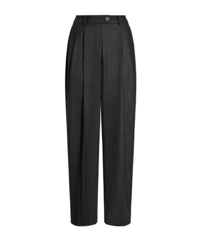 Dolce & Gabbana Dolce  Gabbana Pleated Pants In Grey