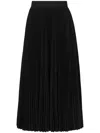 Dolce & Gabbana Bronze Sequined High Waist A-line Maxi Skirt In Black