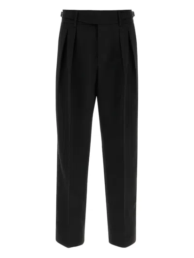 Dolce & Gabbana Casual Pants With Belt Loops In Black