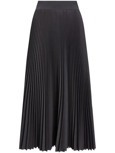Dolce & Gabbana Midirock Mit Falten In Schwarz