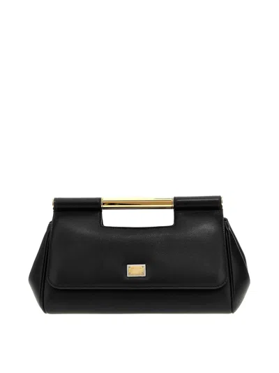 Dolce & Gabbana Plonge Clutch In Black