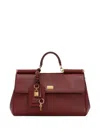 Dolce & Gabbana Bordeaux Sicily Satchel