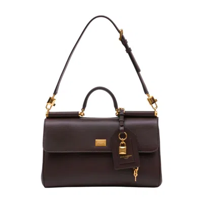 Dolce & Gabbana Plonge Lux Purse In Brown