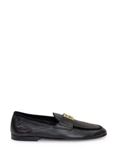 Pre-owned Dolce & Gabbana Plume Loafer In Nero