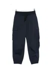 Dolce & Gabbana Pocket-cuffed Trousers In Blue