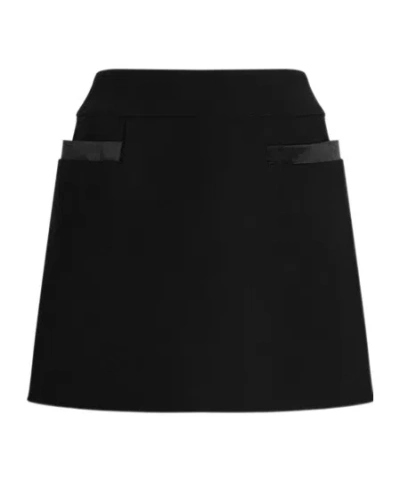 Dolce & Gabbana Pocket-detail Mini Skirt In Black