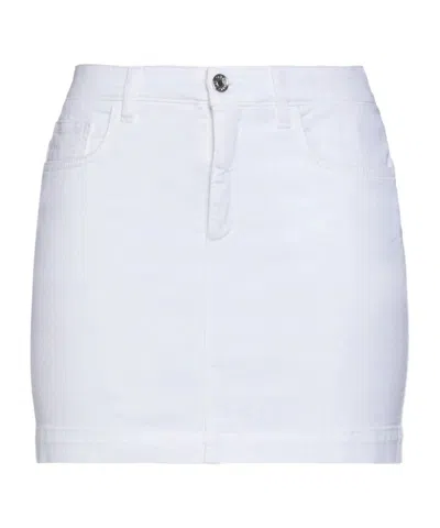Dolce & Gabbana Pockets Pencil Skirt In White
